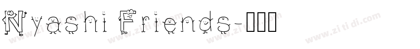 Nyashi Friends字体转换
